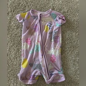 Little Sleepies Bunnies Shorty